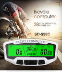 Sunding Bicycle Computer Wired Stopwatch Bicycle Speedometer Digital Odometer Stopwatch Rainproof LCD Backlight Cycling Computer