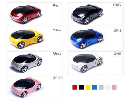 2.4G wireless sports car mouse personality optical mouse creative cartoon car mouse
